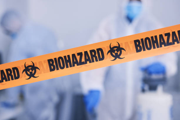Professional Biohazard technician working in Stamford, TX